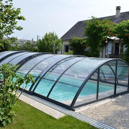 Au Coeur Du Bien-Etre, Chalet Avec Piscine Chauffee Et Couverte, Spa, Sauna, Massages Monteaux Zewnętrze zdjęcie
