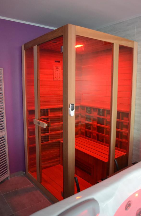 Au Coeur Du Bien-Etre, Chalet Avec Piscine Chauffee Et Couverte, Spa, Sauna, Massages Monteaux Zewnętrze zdjęcie